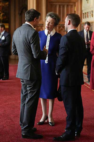 Britain's King Charles attends reception for the King's Award for Enterprise, in Windsor