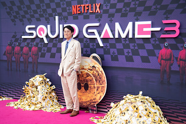 Squid Game Season 3 UK Premiere Arrivals at Barbican Centre, London, UK