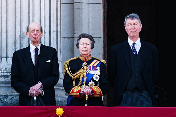Trooping the colour on Saturday 14 June 2025