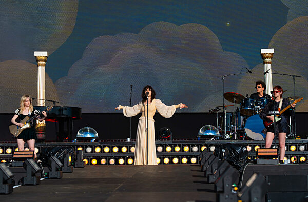 Olivia Rodrigo Performs At BST Hyde Park 2025