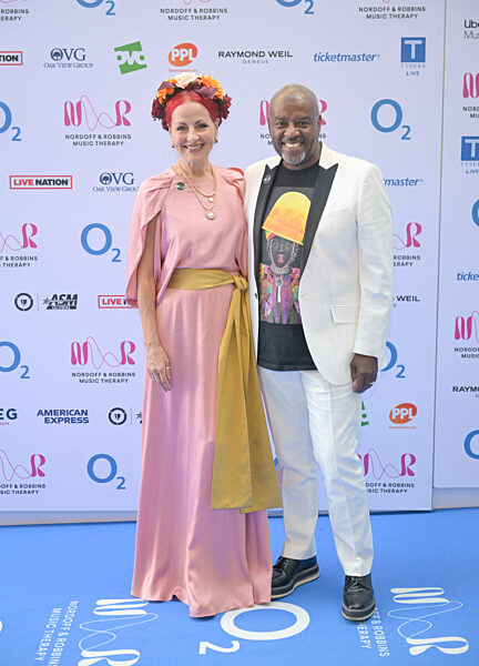 Nordoff & Robbins' O2 Silver Clef Awards 2025 - Arrivals at JW Marriott Grosvenor House on July 02, 2025 in London, England.