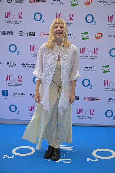 Nordoff & Robbins' O2 Silver Clef Awards 2025 - Arrivals at JW Marriott Grosvenor House on July 02, 2025 in London, England.