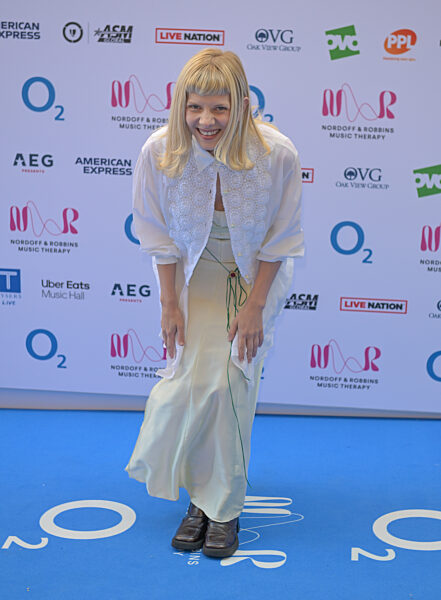 Nordoff & Robbins' O2 Silver Clef Awards 2025 - Arrivals at JW Marriott Grosvenor House on July 02, 2025 in London, England.