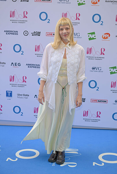 Nordoff & Robbins' O2 Silver Clef Awards 2025 - Arrivals at JW Marriott Grosvenor House on July 02, 2025 in London, England.