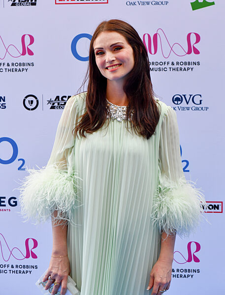 Nordoff & Robbins' O2 Silver Clef Awards 2025 - Arrivals at JW Marriott Grosvenor House on July 02, 2025 in London, England.