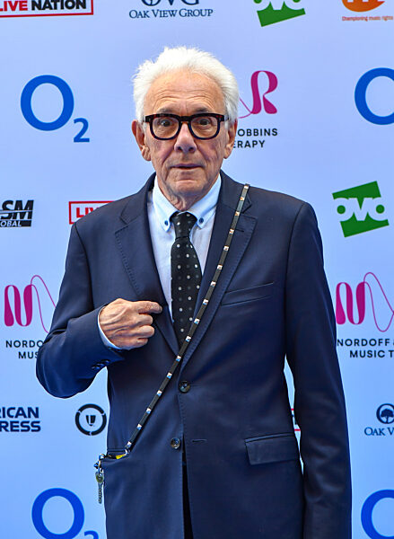 Nordoff & Robbins' O2 Silver Clef Awards 2025 - Arrivals at JW Marriott Grosvenor House on July 02, 2025 in London, England.