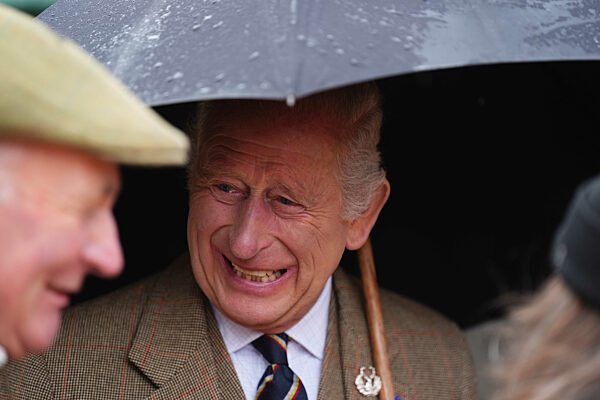 King visits Scotland for Holyrood Week