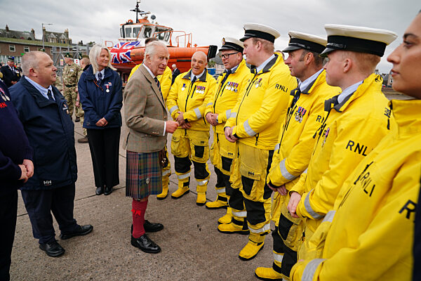King visits Scotland for Holyrood Week
