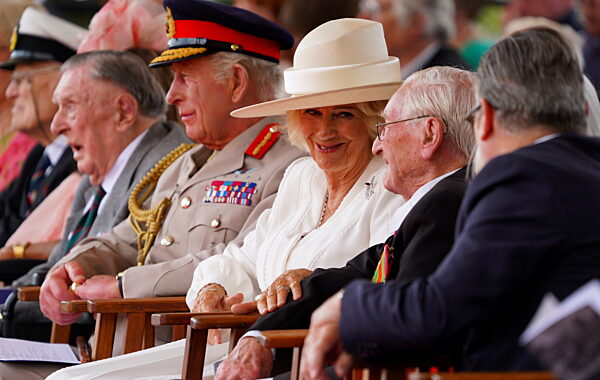 HRH The King at a Service of Remembrance to mark the 80th Anniversary of VJ Day