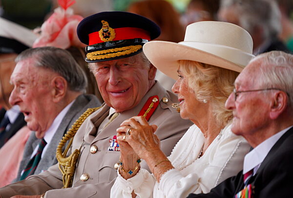 HRH The King at a Service of Remembrance to mark the 80th Anniversary of VJ Day