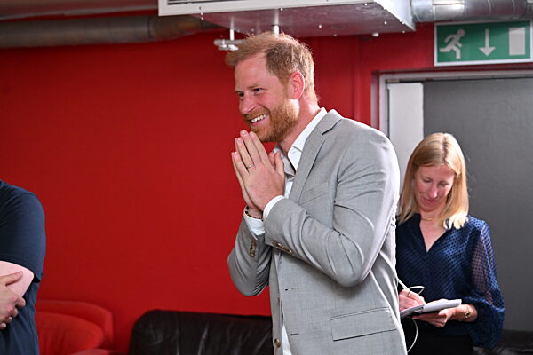Prince Harry visits Community Recording Studio in Nottingham, UK, 09 September 2025