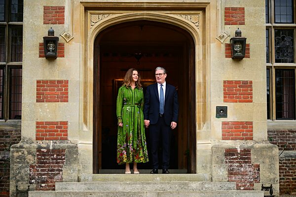 US President Donald Trump state visit to the UK, Arrival, Day 3, Chequers - 18 Sep 2025