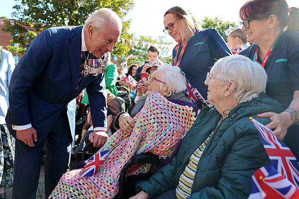 King Charles III Visits Barrow-In-Furness