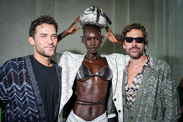 Front Row of Missoni fashion show during the Milan Fashion Week - Womenswear S/S 2026 in Milan, Italy on 24 September 2025.