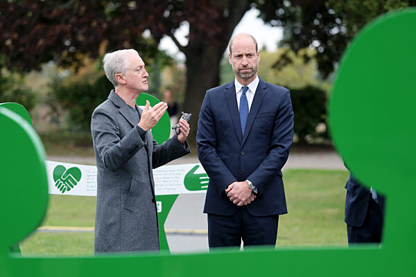 The Prince Of Wales Attends The Global Humanitarian Memorial Launch