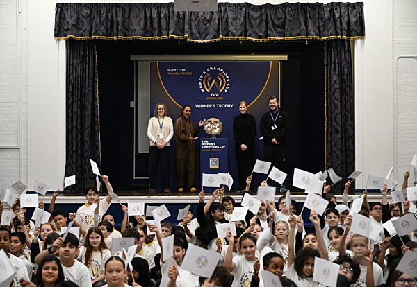 FIFA Women's Champions Cup Trophy Reveal