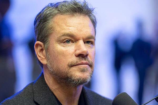 Matt Damon at the World Economic Forum