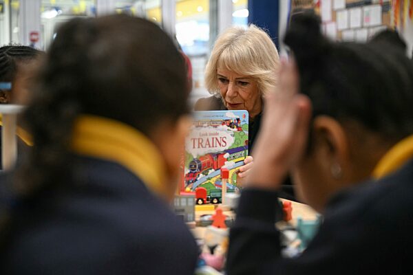 Queen Camilla Marks the National Year of Reading