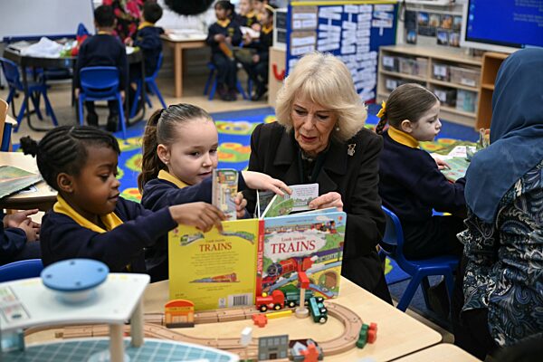 Queen Camilla Marks the National Year of Reading