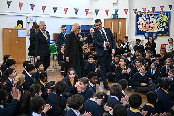 Queen Camilla Marks the National Year of Reading