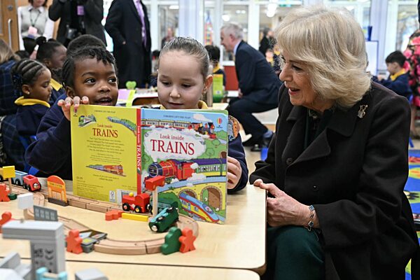 Queen Camilla Marks the National Year of Reading