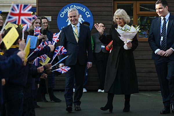 Queen Camilla Marks the National Year of Reading