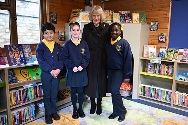 Queen Camilla Marks the National Year of Reading