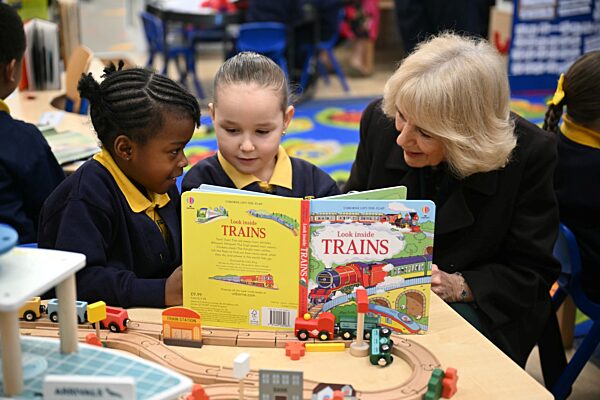 Queen Camilla Marks the National Year of Reading
