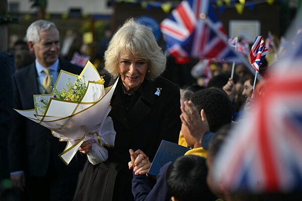 Queen Camilla Marks the National Year of Reading
