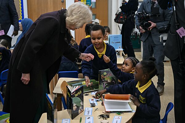 Queen Camilla Marks the National Year of Reading