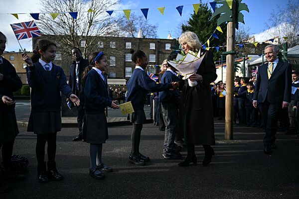 Queen Camilla Marks the National Year of Reading