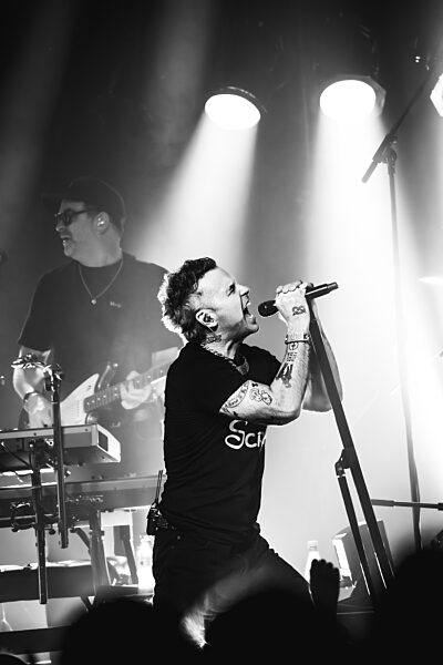 Robbie Williams performing at Barrowlands in Glasgow on 04 February 2026.