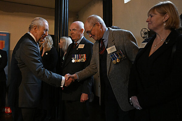 Britain's King Charles visits Lancashire