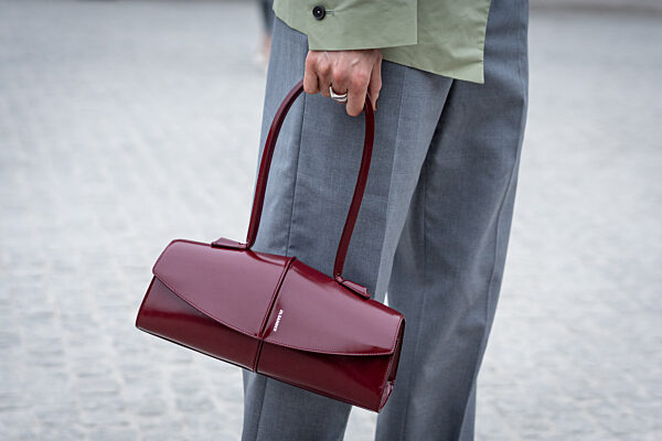 Street Style: Jil Sander fashion show during the Milan Fashion Week - Womenswear Fall/Winter 2026/2027 in Milan, Italy, on 25 February 2026.