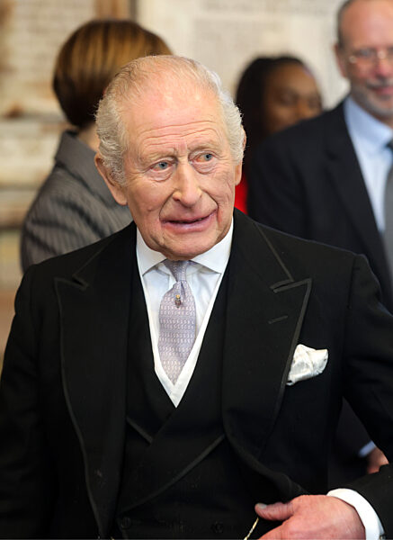 King Charles III And Queen Camilla Attend The Royal Maundy Service At St Asaph Cathedral