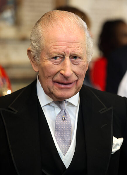 King Charles III And Queen Camilla Attend The Royal Maundy Service At St Asaph Cathedral