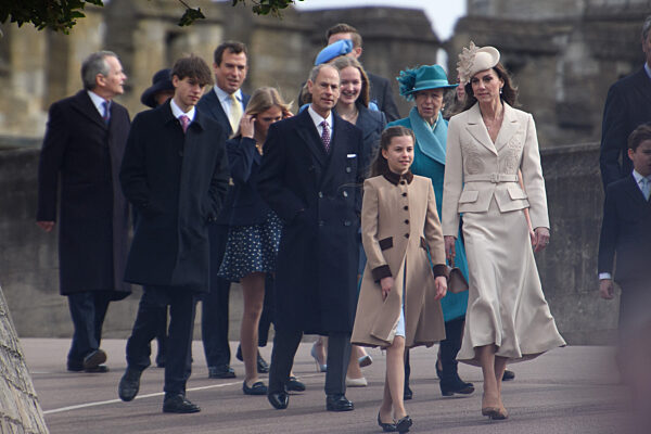 Easter Service at St. George's Chapel, Windsor Castle, London, UK - Sunday 5 April