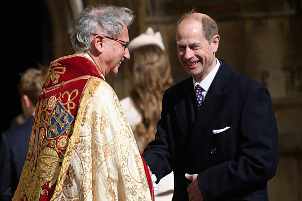 Easter Service at St. George's Chapel, Windsor Castle, London, UK - Sunday 5 April