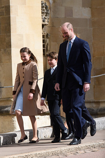 Easter Service at St. George's Chapel, Windsor Castle, London, UK - Sunday 5 April