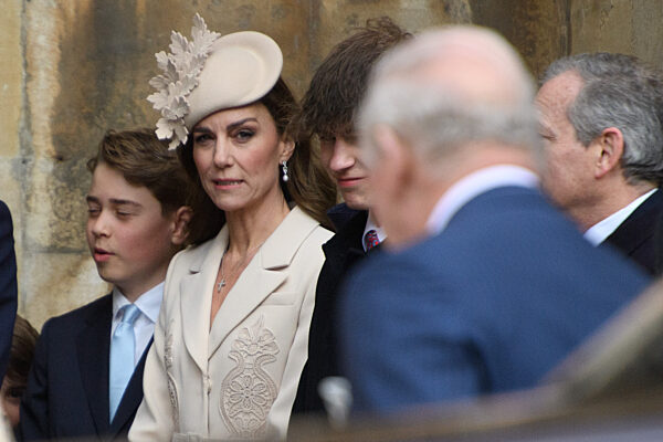 Easter Service at St. George's Chapel, Windsor Castle, London, UK - Sunday 5 April