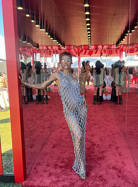 Teyana Taylor at Revolve Fest during Coachella, California, USA, 11 April 2026.