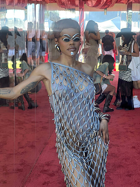 Teyana Taylor at Revolve Fest during Coachella, California, USA, 11 April 2026.