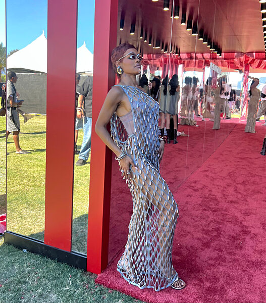 Teyana Taylor at Revolve Fest during Coachella, California, USA, 11 April 2026.