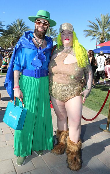 Margie Plus attends Sonic Desert during Coachella, California, USA, 11 April 2026.