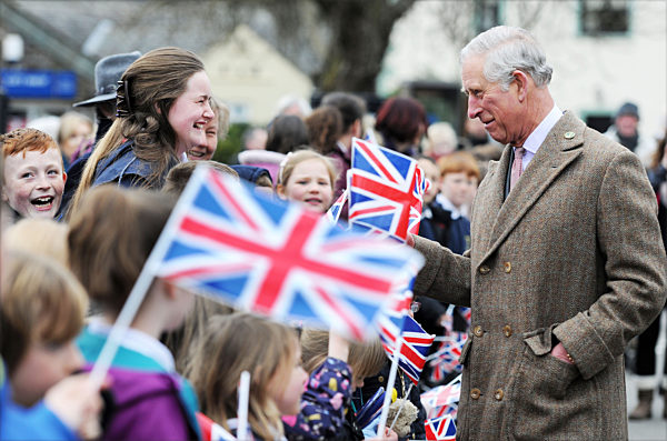 HRH Prince Charles in Pooley Bridge
