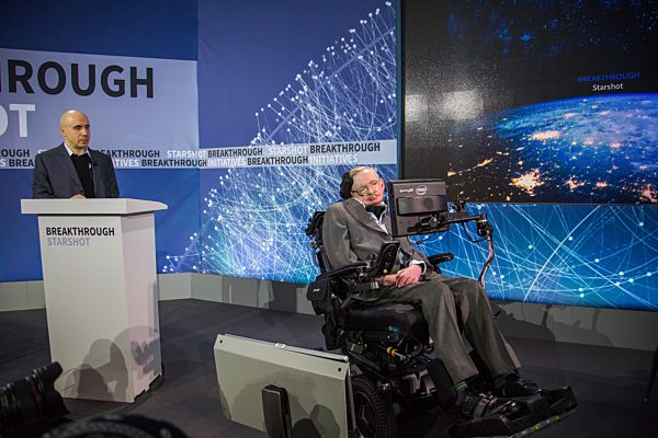U.S.-NEW YORK- STEPHEN HAWKING-STARSHOT PROJECT