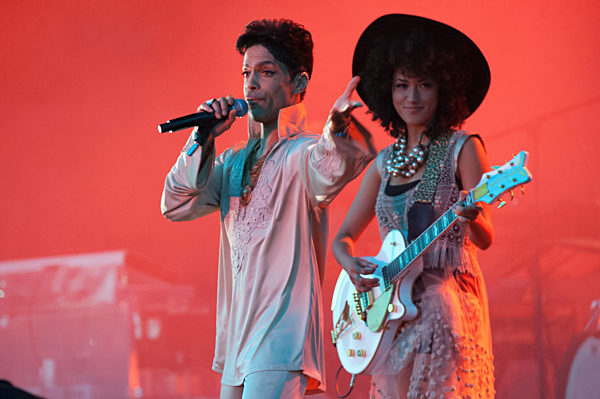 Prince (born Prince Rogers Nelson) headlines The Hop Farm Festival at Hop Farm, Paddock Wood, England, UK on Sunday 3 July 2011