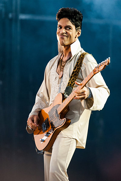 Prince (born Prince Rogers Nelson) headlines The Hop Farm Festival at Hop Farm, Paddock Wood, England, UK on Sunday 3 July 2011