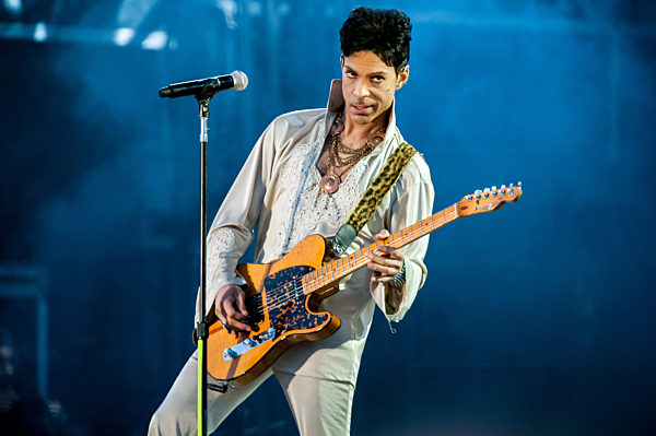 Prince (born Prince Rogers Nelson) headlines The Hop Farm Festival at Hop Farm, Paddock Wood, England, UK on Sunday 3 July 2011