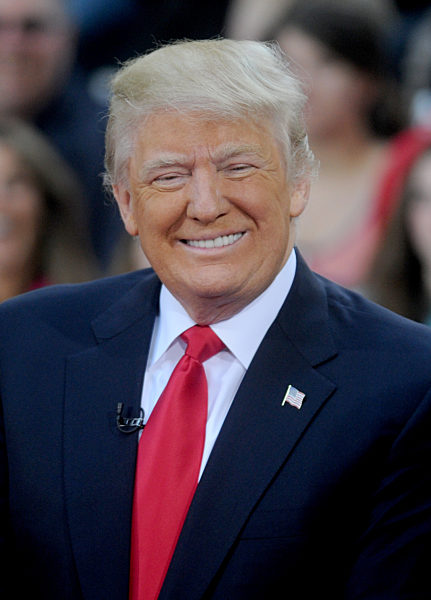 Donald Trump in attendance for Donald Trump Town Hall on the NBC Today Show, Rockefeller Plaza, New York, NY April 21, 2016.